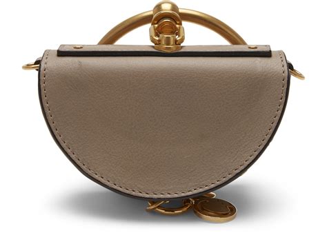 chloe nile minaudiere mini|Chloe Nile Minaudiere Mini Motty Grey .